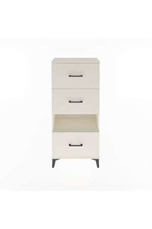 Arges Dolap Tek Raflı 3 Çekmeceli 60x30x134 Aytaşı-Aytaşı