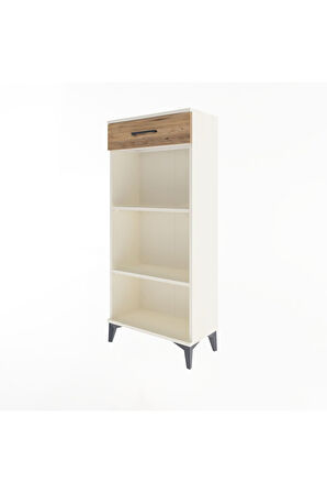 Arges Dolap 2 Raflı Tek Çekmeceli 60x30x134 Aytaşı-Çam