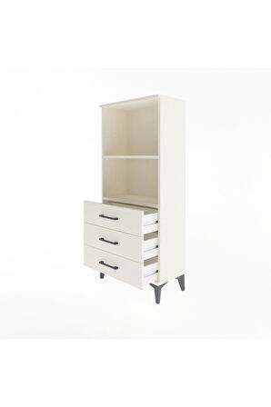 Arges Dolap 2 Raflı 3 Çekmeceli 60x30x134 Aytaşı-Aytaşı