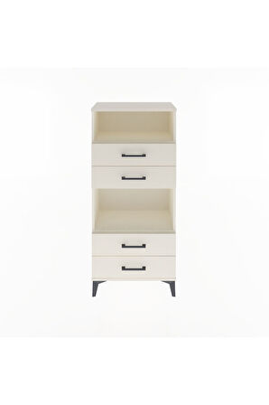 Arges Dolap 2 Raflı 4 Çekmeceli 60x30x134 Aytaşı-Aytaşı