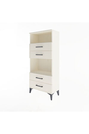 Arges Dolap 2 Raflı 4 Çekmeceli 60x30x134 Aytaşı-Aytaşı