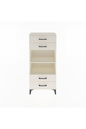 Arges Dolap 2 Raflı 4 Çekmeceli 60x30x134 Aytaşı-Aytaşı