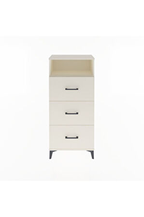 Arges Dolap Tek Raflı 3 Çekmeceli 60x30x134 Aytaşı-Aytaşı