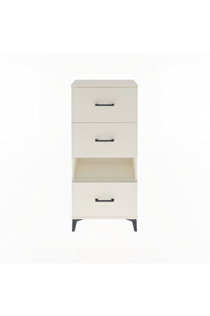 Arges Dolap Tek Raflı 3 Çekmeceli 60x30x134 Aytaşı-Aytaşı