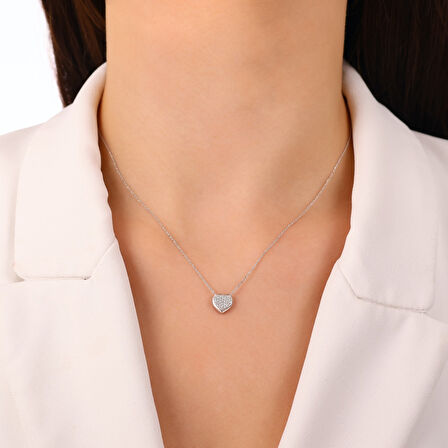 0.11 Karat Tasarım Pırlanta Kolye