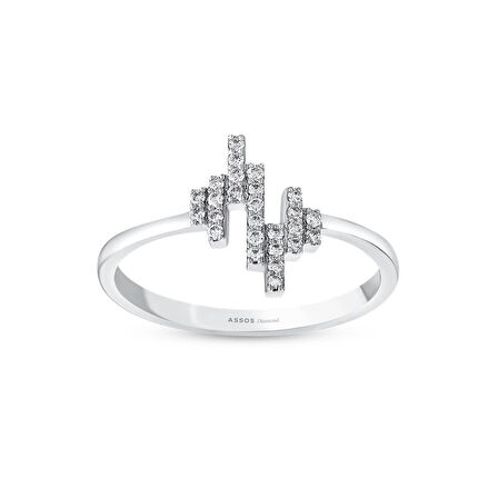 0.13 Karat Pırlanta Fantezi Yüzük