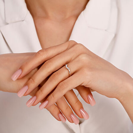 0.15 Karat Pırlanta Fantezi Yüzük