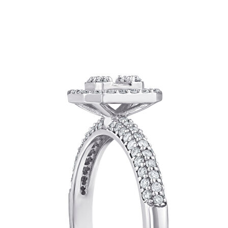 0.49 Karat Baget Pırlanta Yüzük