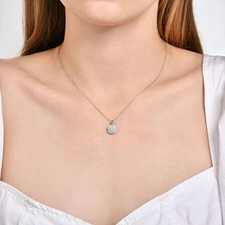 0.33 Karat Pırlanta Fantezi Kolye