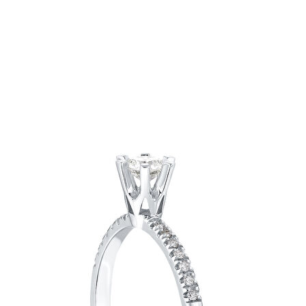 0.26 Karat Pırlanta Tektaş Yüzük