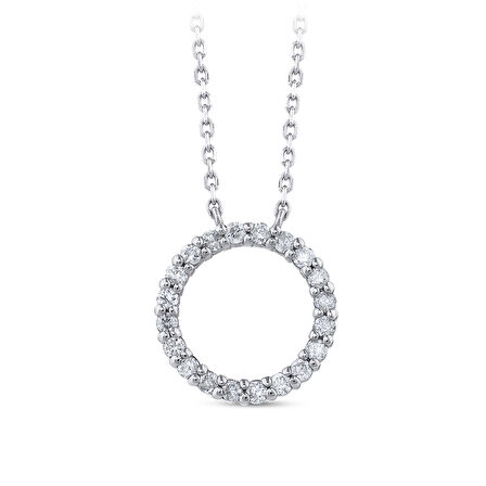 0.16 Karat Pırlanta Fantezi Kolye