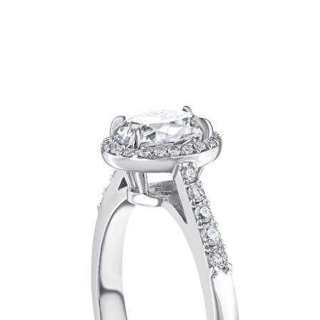 0.20 Karat Topaz Taşlı Pırlanta Yüzük