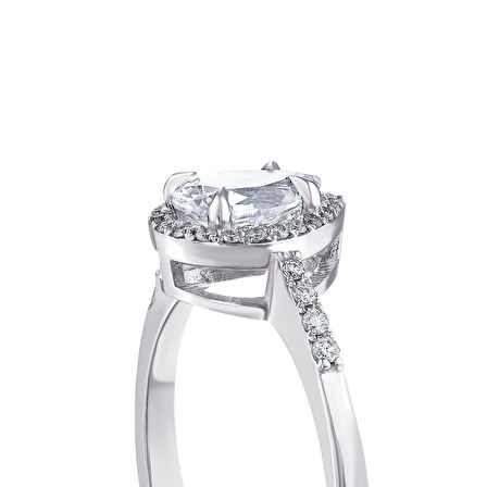 Pırlanta Violet Taşlı Yüzük