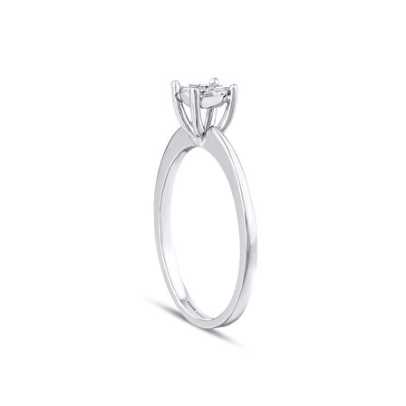 0.20 Karat Pırlanta Buket Yüzük