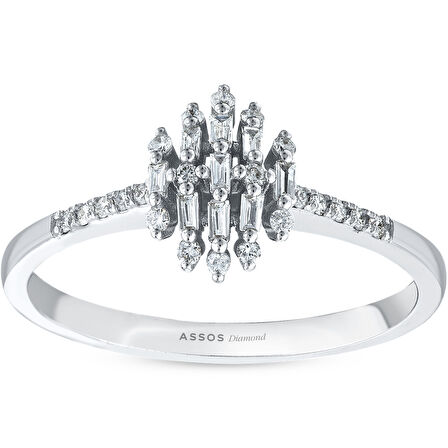 0.12 Karat Pırlanta Fantezi Yüzük