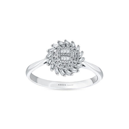 0.26 Karat Pırlanta Fantezi Yüzük