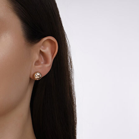 0.10 Karat Pırlanta Fantezi Küpe