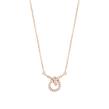 0.09 Karat Pırlanta Fantezi Kolye