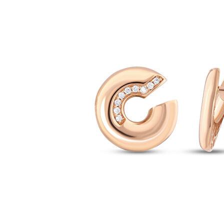 0.10 Karat Pırlanta Fantezi Küpe