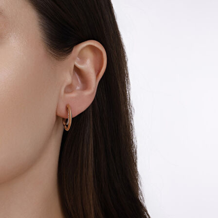 0.08 Karat Pırlanta Fantezi Küpe