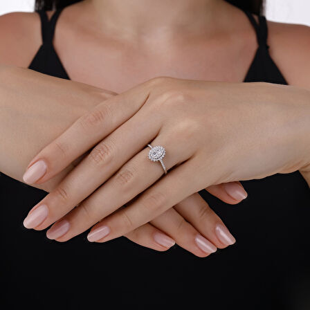 0.32 Karat Pırlanta Fantezi Yüzük