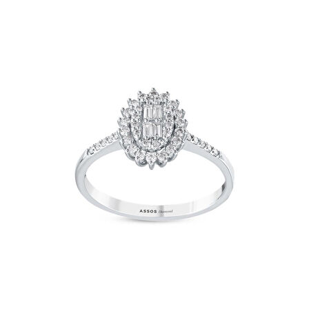 0.32 Karat Pırlanta Fantezi Yüzük