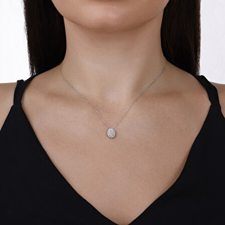 0.27 Karat Pırlanta Fantezi Kolye