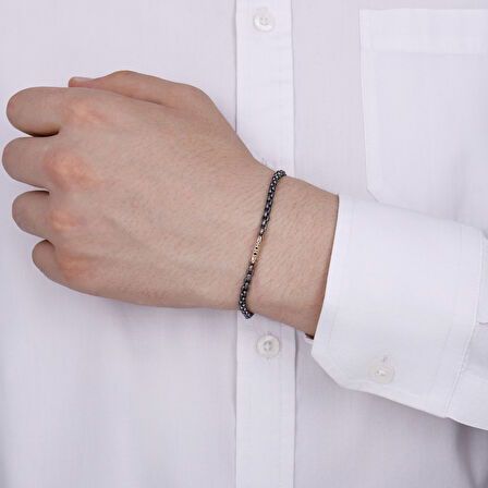 Pırlantalı Erkek Bileklik