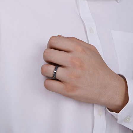 Pırlantalı Erkek Yüzük