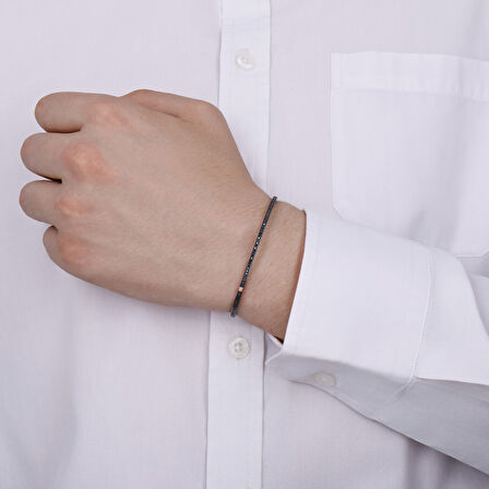 Pırlantalı Erkek Bileklik