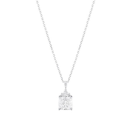 0.13 Karat Violet Taşlı Pırlanta Kolye