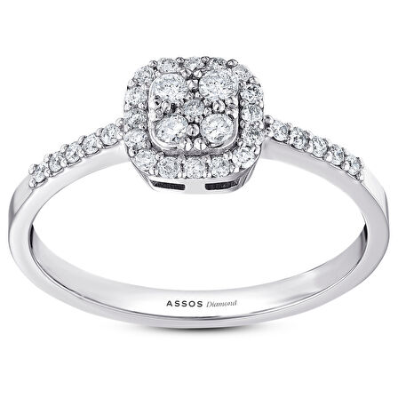 0.25 Karat Pırlanta Fantezi Yüzük