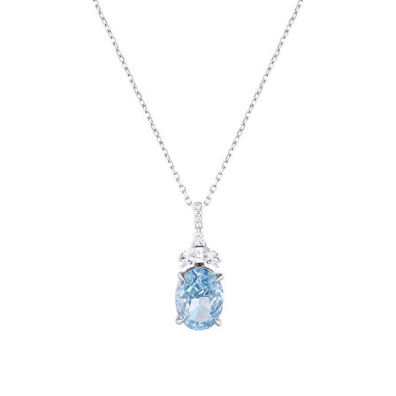 0.11 Karat Violet Taşlı Pırlanta Kolye