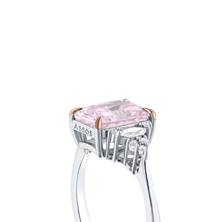 0.21 Karat Violet Taşlı Pırlanta Yüzük