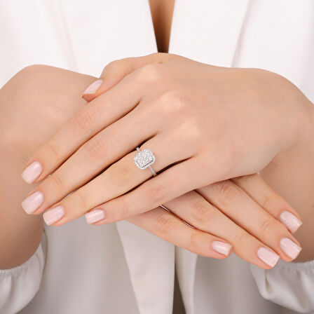 0.38 Karat Pırlanta Fantezi Yüzük