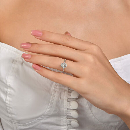 0.38 Karat Pırlanta Fantezi Yüzük