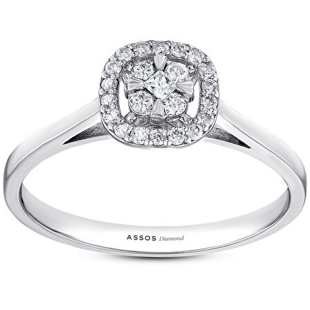 0.15 Karat Pırlanta Fantezi Yüzük