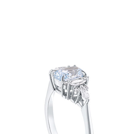 0.31 Karat Violet Taşlı Pırlanta Yüzük