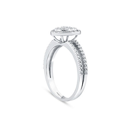 0.33 Karat Kalp Pırlanta Yüzük