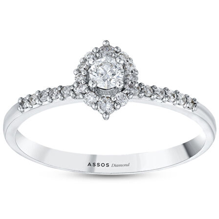 0.25 Karat Pırlanta Fantezi Yüzük