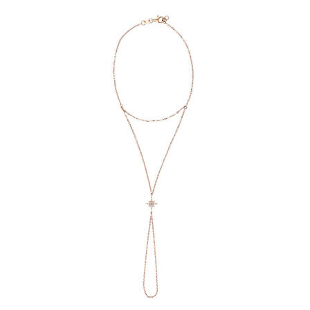 0.05 Karat Pırlanta Şahmeran Bileklik