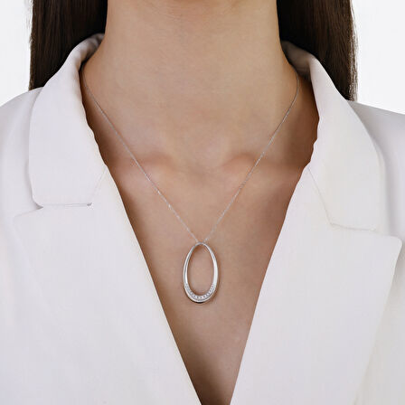 0.12 Karat Pırlanta Fantezi Kolye