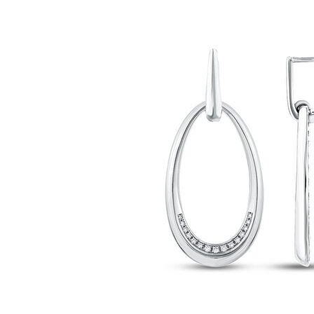 0.15 Karat Pırlanta Fantezi Küpe