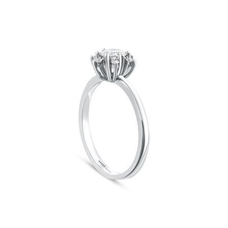 0.48 Karat Pırlanta Tektaş Yüzük