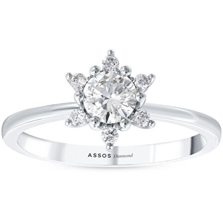 0.38 Karat Pırlanta Tektaş Yüzük