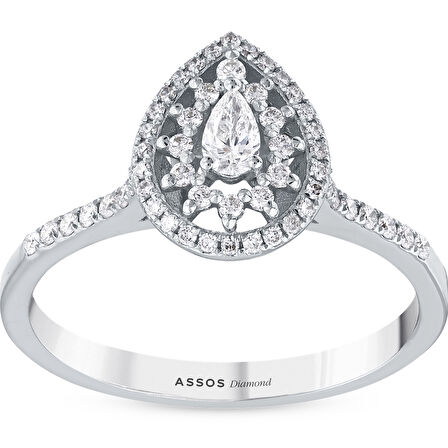 0.33 Karat Pırlanta Fantezi Yüzük