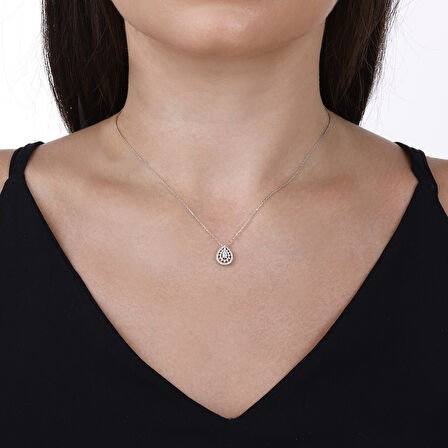 0.25 Karat Pırlanta Fantezi Kolye