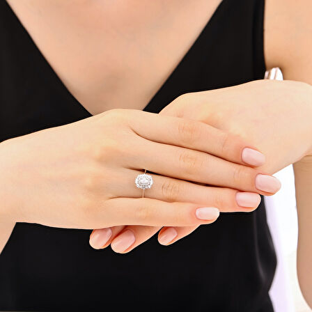 0.22 Karat Pırlanta Fantezi Yüzük