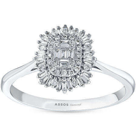 0.22 Karat Pırlanta Fantezi Yüzük