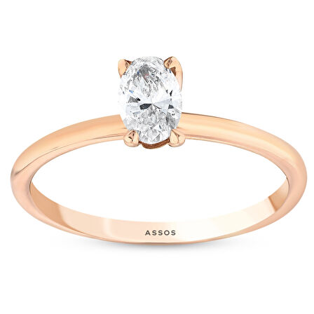 0.40 Karat Pırlanta Tektaş Yüzük